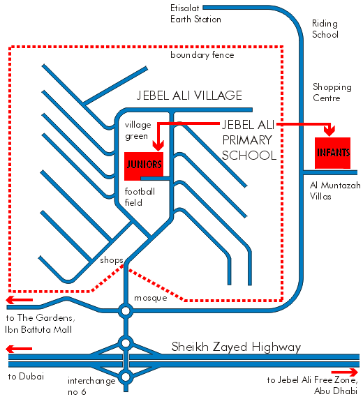 Nissan jebel ali location map #5